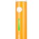 Irrigator KitFort KT-2957-4, portable, 320 ml, 3 modes, 2 nozzles, from battery, white/orange.