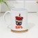 Sublimation mug "Simply king", with application