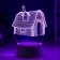 Light "Cozy House" Led RGB from the RISALUX network