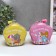 Piggy bank Metal Flower "Animal" mix 7.2x9.5x9.5 cm