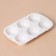 Konfinetta baking form “Figures. Circle ”, silicone, 28 × 18 × 3.5 cm, 6 cells (D = 7.8 cm), white color