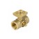 Aquasfera 1061-01 manometer crane, 1/2 "x20x1.5 mm, pn 16, internal thread, flange