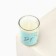Interior candle in a glass "for you", size 6x5x5cm, mix