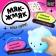 Antistress Maglet "Wow-Surprise", nail and stickers