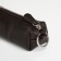 Pocket Key with lightning, textura, length 12.5 cm, ring, brown color