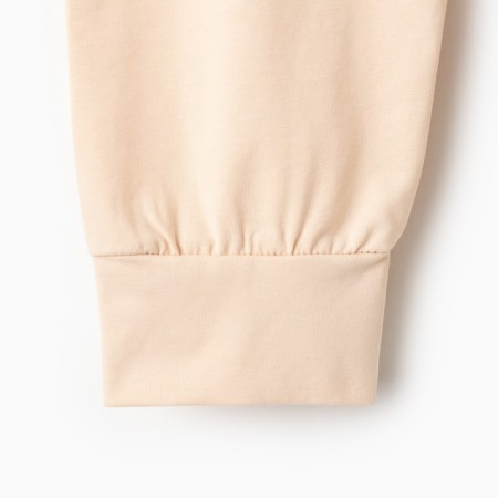 Pajama for a boy (longshit, trousers) minku beige color, height 122-10