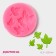 Mold Dolyana "Maple leaf", silicone, 6.5 × 0.8 cm, color mix