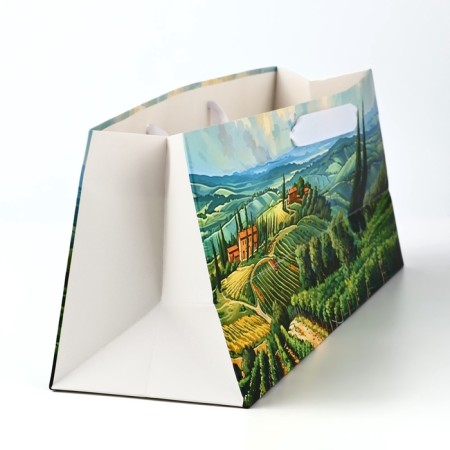 Package for a bottle horizontal "Garden", 36 × 10 × 13 cm-2