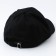 Women's cap with rings, black color, rr 56