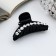 Hair crab "Zarina" is a narrow arc, 5 cm, black