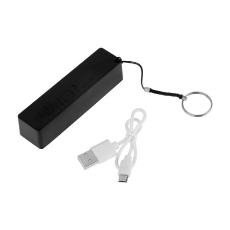 Luazon PB-03 external battery, 2200 mAh, USB, 1 A, Ring, Black-8