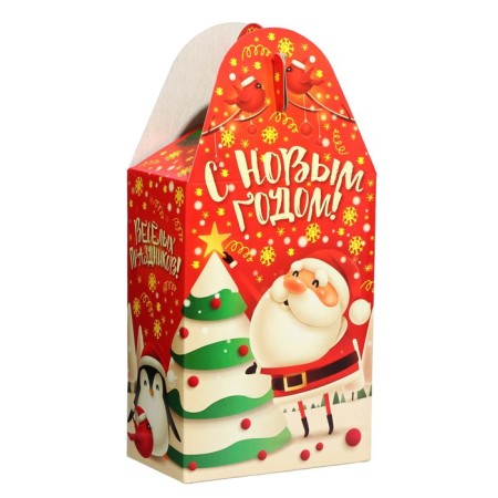 New Year. New Year's gift "Santa Claus with Penguin", 150 g-1