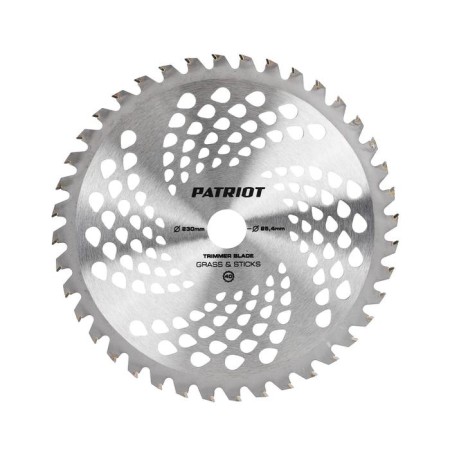 Knife Patriot TBS-40P, 230x25.4x1.3 mm, 40 teeth