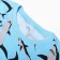 Pajamas for boys, blue color/sharks, height 134 cm