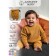 Sweater Knitted Children's Amarobaby Pure Love Buddy, height 98 cm, mustard color