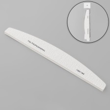 File - emery, abrasiveness 100/180, 18 cm, gray color