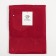 Apron Ethel "Style" color red 70 x80cm, 80% p/e, 20% cotton