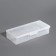 Organizer for storage, with a lid, 18.5 × 7 × 3.5 cm, the color is transparent
