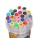 A set of markers, 24 colors, bilateral, bullet and mowing tips
