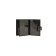 Portmone with a block for rights and a department for a Camel passport, black color