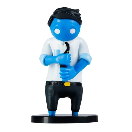 Set of Gang Beasts figures, with a red hero in a cloak, 5 pcs-2