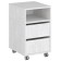Mobile cabinet, 372 × 432 × 635 mm, color milk
