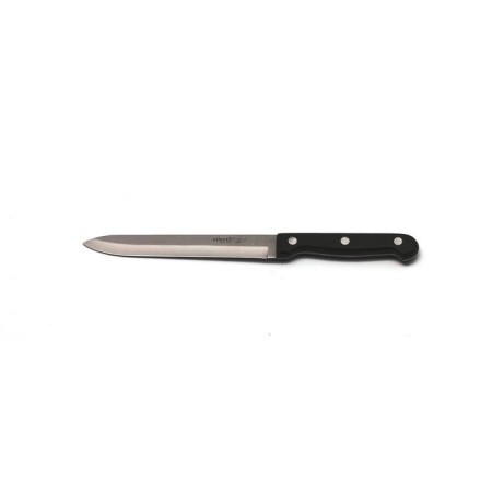 Kitchen knife Atlantis, black color, 14 cm
