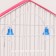 Poultry cell equipped BD-1/1D, 30 x 23 x 39 cm, pink