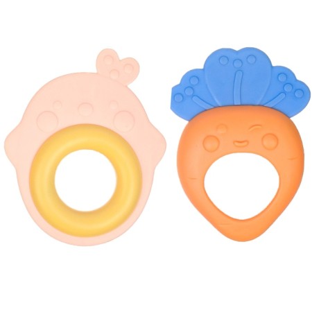 A set of rattles with a “vegetable mix” teether, 2 pcs-10