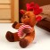 Soft toy "deer", New Year, 15 cm, brown color
