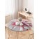 Tables on the table "Life with flowers", round, oxford, elastic band, size 120x120 cm, diameter 75-100 cm