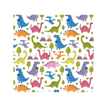 Organizer in a bath on suction cups "Color dinosaurs", for storing toys and trifles, size 33x39 cm-1