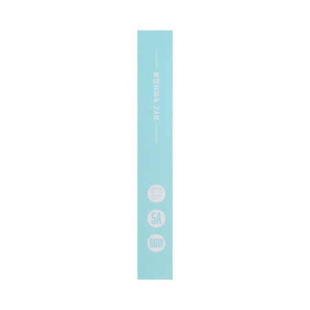 BYZ X6, Type -C cable - USB, 66 W, 5 A, 1.5 m, PD, silicone, white-4