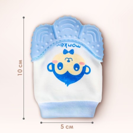 Mitten Monkey "Monkey Manki", the color is blue, I-3