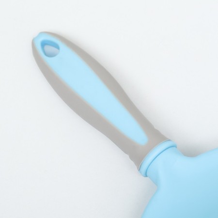 Pucker -plastic pudders soft with rounded teeth, medium, 9.5 x 16.5 cm, blue-3