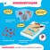 The board game for the development of "Fun anatomy" works from batteries, from 1 player, 5+
