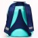 School backpack with an ergonomic back, 37x26x15 cm, cold heart