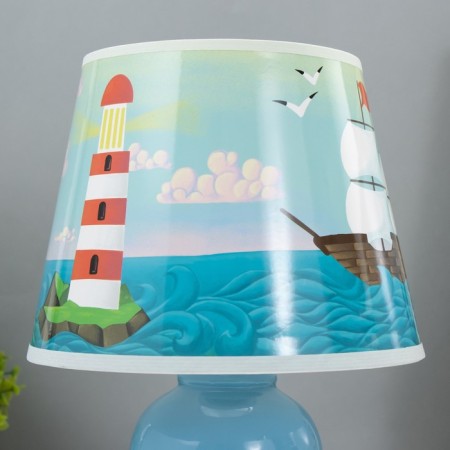 Table lamp "Sea Adventures" E14 15W Blue Risalux-5