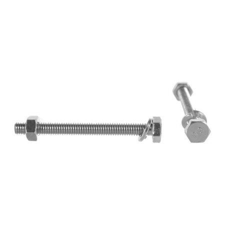 Bolt bolt master, with a hexagonal head, galvanized, Din933, M6x60 mm, 6 pcs-2