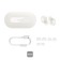 Wireless headphones Baseus EZ10, vacuum, BT 5.3, 40/300 mAh, white