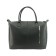 Portfolio, genuine leather, black 45x40x12 cm