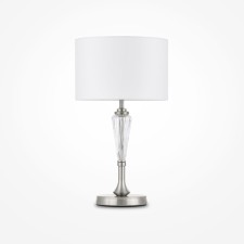 Luminaire desktop Maytoni Mod014TL-01N, 1HE14, 40W, 26.5x26.5x46 cm, Nickel color