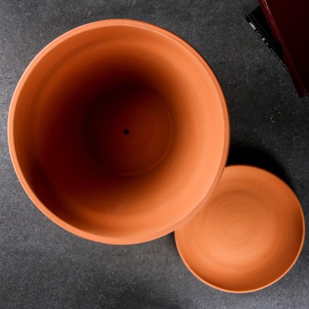 Flower pot H28, D31, 12L, TERROKOT-1