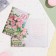 Postcard "Happy Anniversary! 60" Glitter, Congrev, Pink Roses, 19 x 29 cm