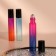Glass Window for perfume "Gradent", with a metal video, 10 ml, color mix