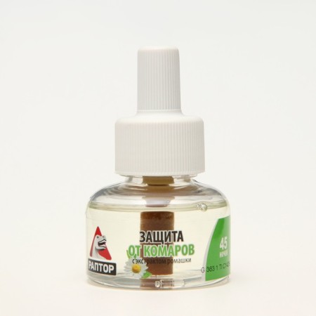An additional bottle of mosquitoes "Raptor", with chamomile extract, 45 nights-6