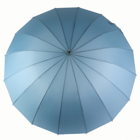Umbrella - a semiautomatic “pastel” cane, 16 knitting needles, r = 52 cm, blue color-4