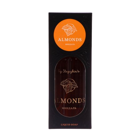 Liquid cream in a glass bottle by stepykinʾs almonds, 230 ml-1
