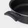 Consul, 1.5 l, D = 20 cm, glass cover, plastic handles, anti-stick coating, black color, black