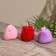 Candle "Tulip" 4x4x4 cm, soy wax